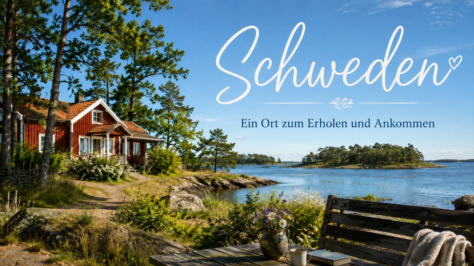 Illustration zum schwedischen Lebensgefühl